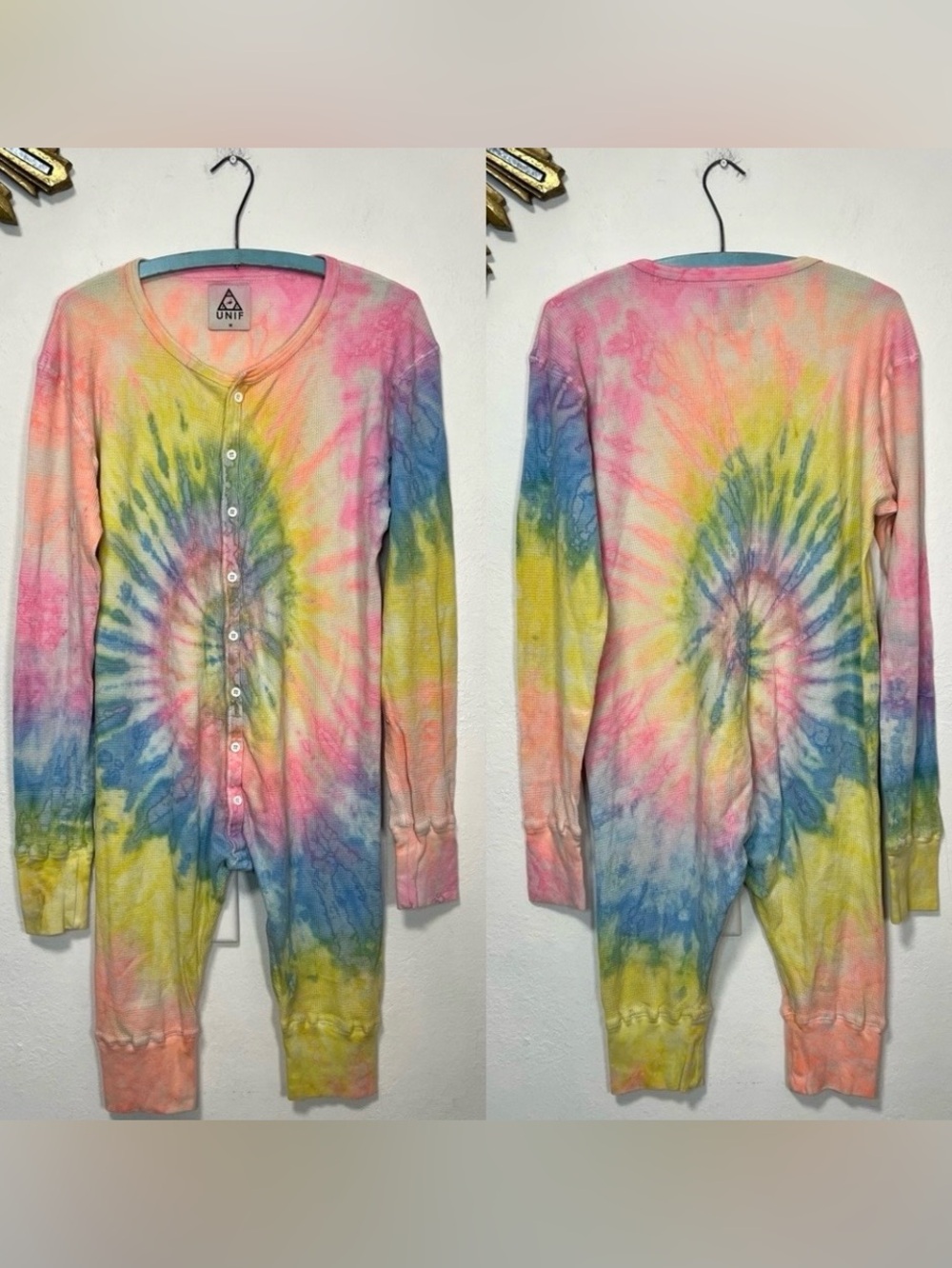 UNIF Rainbow Tie Dye BongJohns